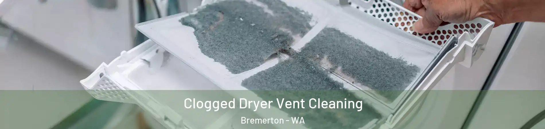  Clogged Dryer Vent Cleaning Bremerton - WA