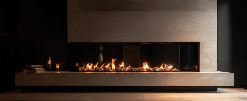 Gas Fireplace Ember Bed Design Services in Bremerton, Washington