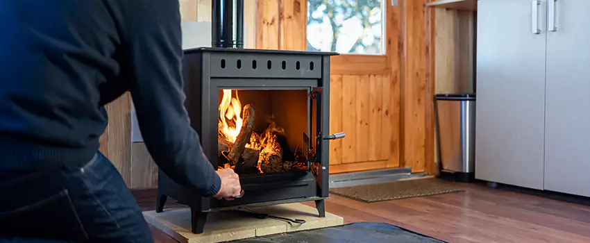 Open Hearth Wood Fireplace Installation in Bremerton, WA