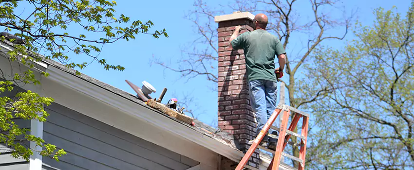 Vinyl and PVC Chimney Flashing Installation in Bremerton, WA