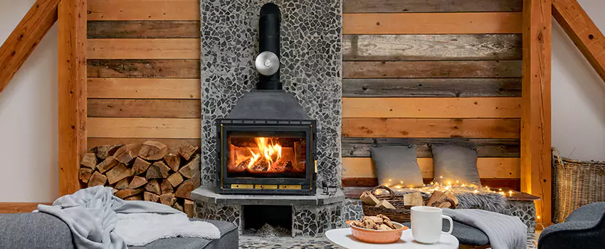 Thelin Hearth Products Direct Vent Gas Stove Fireplace Inspection in Bremerton, Washington